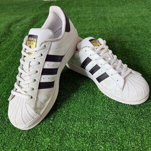 Adidas Superstar ADV Classic Shell Toe Sneakers Cloud White/Core Black Unisex 7